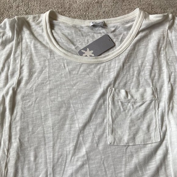 Splendid White Ruffle Top NWT - Picture 7 of 10